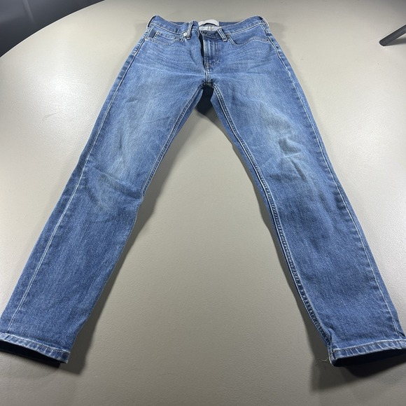 Everlane Denim - Everlane Mid Rise Straight Women's 27 Regular Jeans Blue‎ Denim